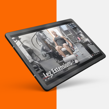 tablet with video of let extensions